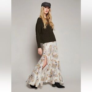 Free People Fate Maxi Skirt , sz small